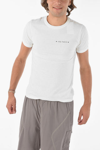 T-shirt Girocollo in Cotone 