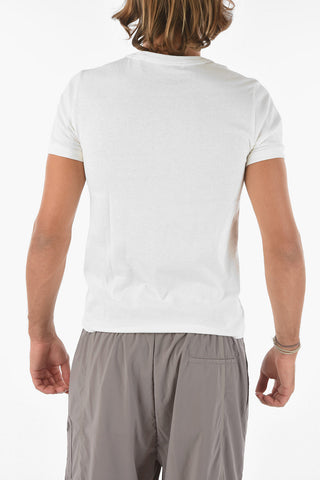 T-shirt Girocollo in Cotone 