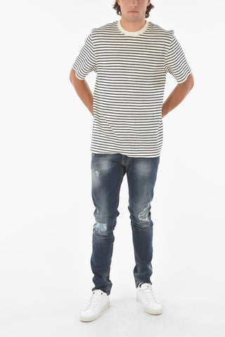 Awning Striped Two-Tone CYRIL T-shirt