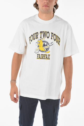 Maxi Printed Crew-Neck T-shirt