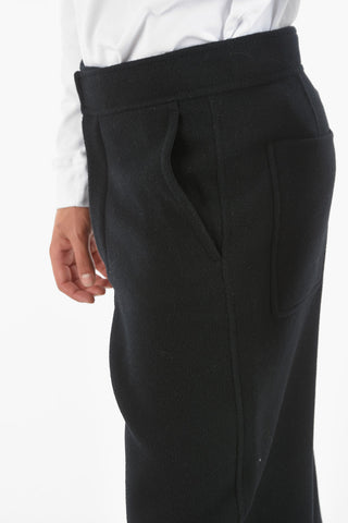 Pantaloni in Lana E Cashmere a 4 Tasche
