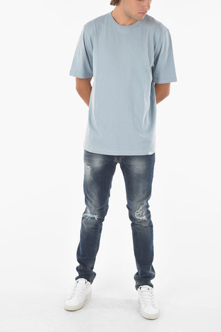 Cotton HUGO Crew-Neck T-shirt