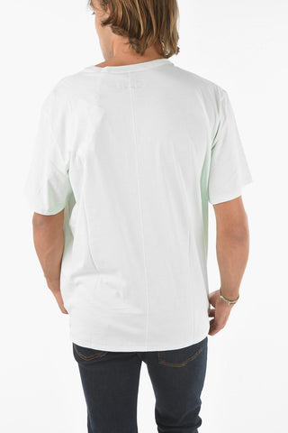T-shirt Girocollo EVOLUTION Con Ricamo Frontale