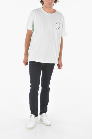 T-shirt Girocollo EVOLUTION Con Ricamo Frontale