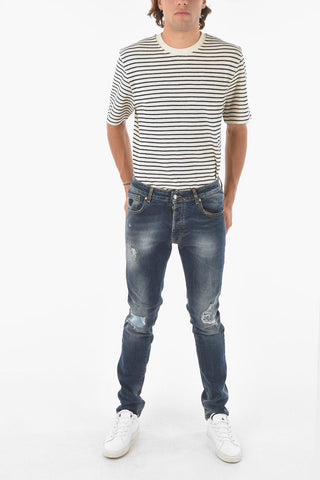 16cm vintage effect skinny fit IGGY jeans