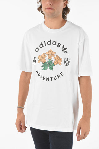 Printed Crew-neck Oversized Fit T-shirt