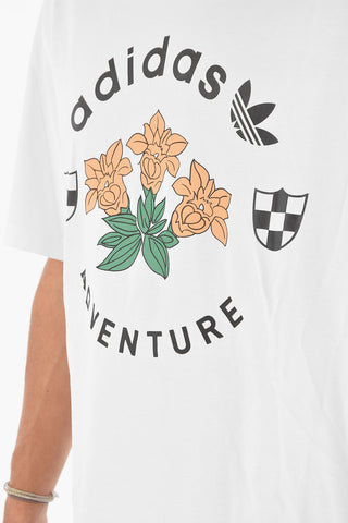 Printed Crew-neck Oversized Fit T-shirt