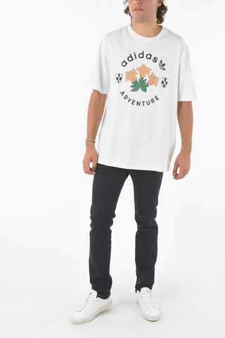 Printed Crew-neck Oversized Fit T-shirt