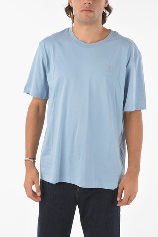 Embossed Logo Cotton T-shirt