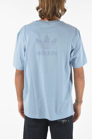 Embossed Logo Cotton T-shirt