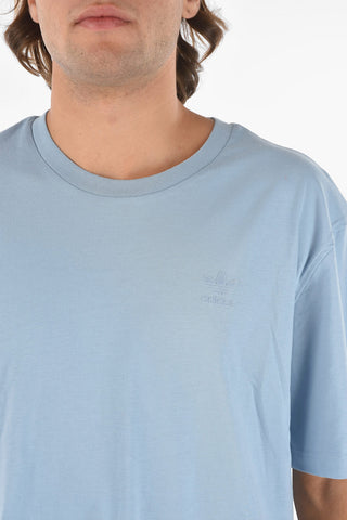 Embossed Logo Cotton T-shirt