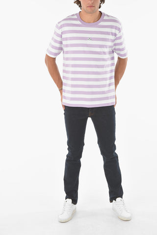 striped two-tone HANGER t-shirt