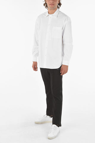 Camicia LUAN J in Cotone con Collo Francese