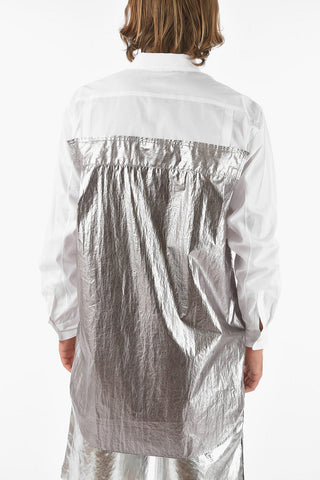 HOMME PLUS Metallic Details Classic Collar Shirt