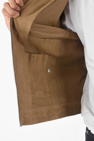 Giubbotto DUSTIN In Pelle Scamosciata