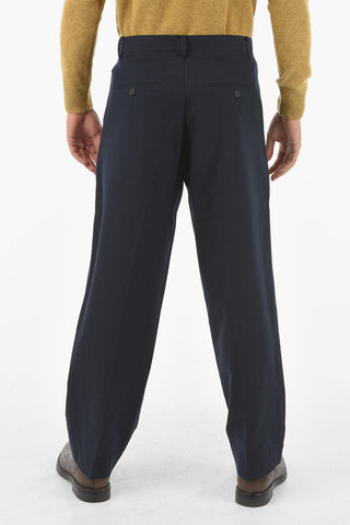 Belt Loops Single Pleated MANDLA Pants