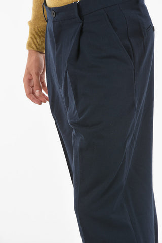 Belt Loops Single Pleated MANDLA Pants