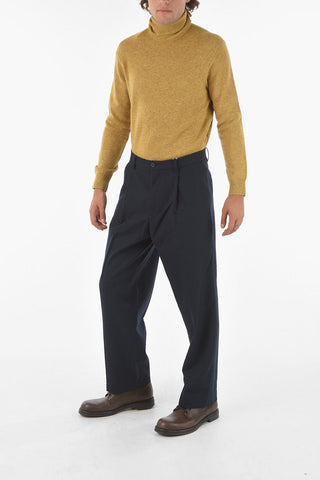 Belt Loops Single Pleated MANDLA Pants