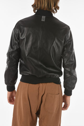 MICHAEL B. JORDAN Bomber in pelle reversibile