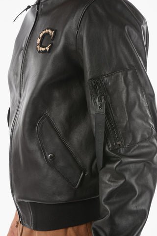 MICHAEL B. JORDAN Bomber in pelle reversibile
