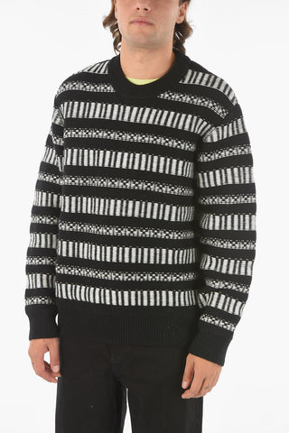 Maglia JACE Bicolore in Mista Lana
