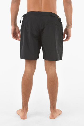 Golden Details Printed Shorts Swim