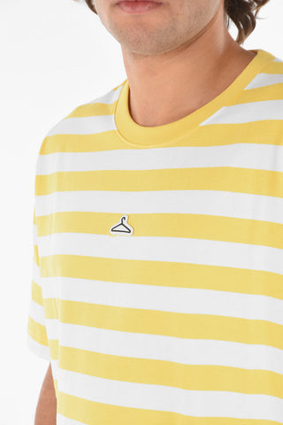 striped two-tone HANGER t-shirt