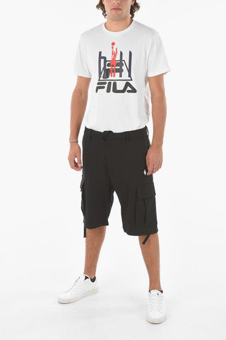 Sweat CROSS Cargo Shorts with Belt Loops