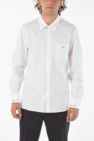 Popeline Shirt with Breast Pocket