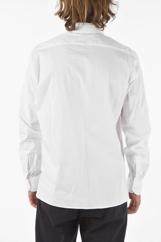 Popeline Shirt with Breast Pocket