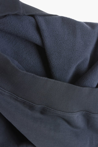 Solid Color Cotton NORSBRO Crew-Neck Sweatshirt