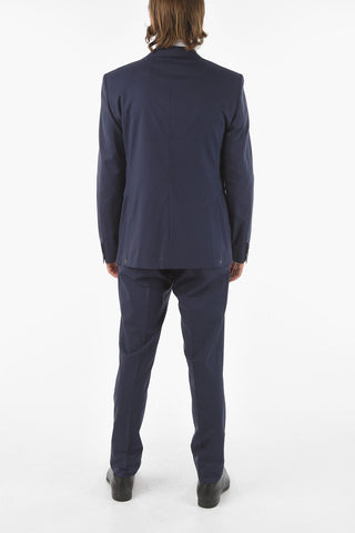 CC COLLECTION Virgin Wool Blend RESET Pinstriped Suit