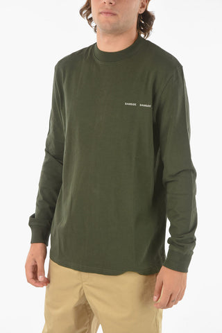 Long Sleeve Cotton NORSBRO Crew-neck T-shirt