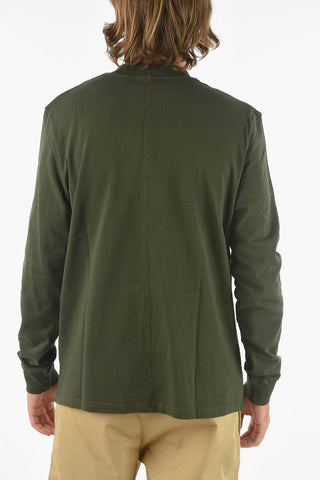 Long Sleeve Cotton NORSBRO Crew-neck T-shirt