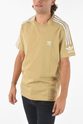 Contrasting Band Crew-neck T-shirt