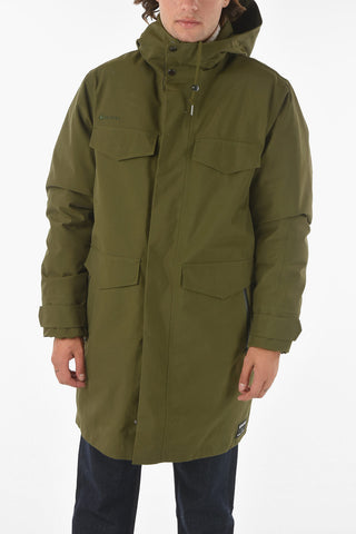 Snap Buttons Padded THIJS Jacket with Hood