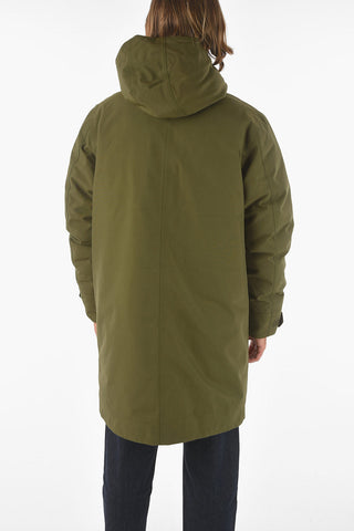 Snap Buttons Padded THIJS Jacket with Hood
