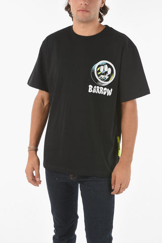 Crew-neck T-shirt with Logo-Print