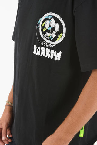 Crew-neck T-shirt with Logo-Print