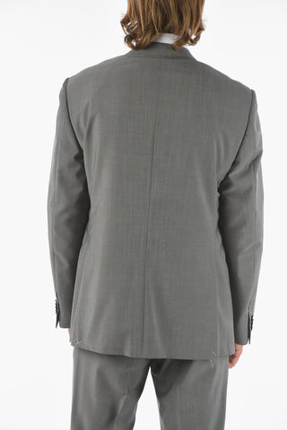 Abito 2 Bottoni ACADEMY in Misto Mohair con Rever Classico