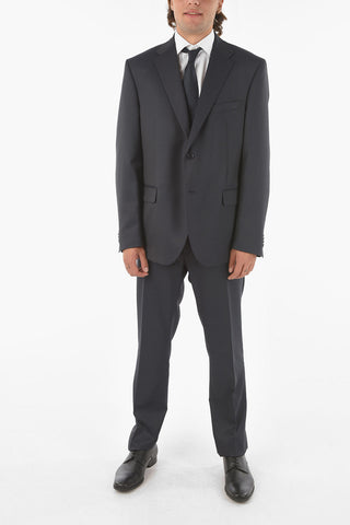 CC COLLECTION 2 Button RIGHT Bird's Eye Check Suit