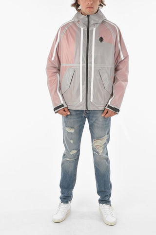 Windbreaker Jacket with Removable Inner