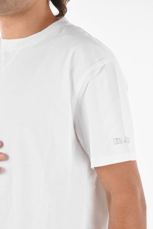 KIM JONES Baumwoll-T-Shirt mit Rundhalsausschnitt