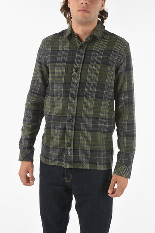 Overshirt WALTONES O con Motivo Tartan