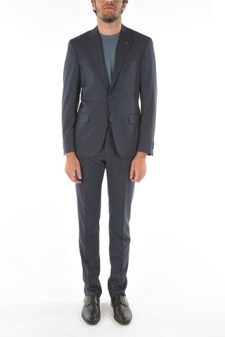 CC COLLECTION virgin wool RIGHT belt loops 2-button suit drop 7R