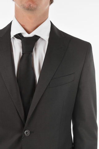 CC COLLECTION side vents peak lapel CERIM.RESET 3 piece waistcoat suit