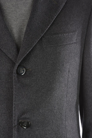 Cappotto in Cashmere con Tasche con Aletta