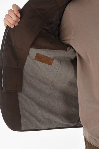 ID Cotton Blazer with Removable Chest Piece
