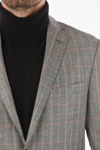 Giacca GATE in Lana Glen Plaid
