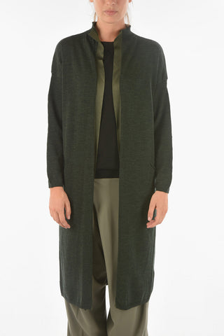 Cardigan Lungo in Lana Vergine